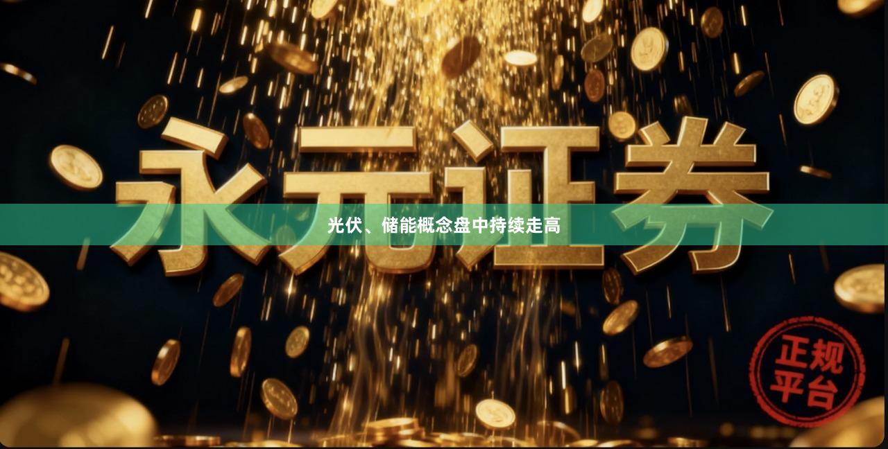 光伏、储能概念盘中持续走高