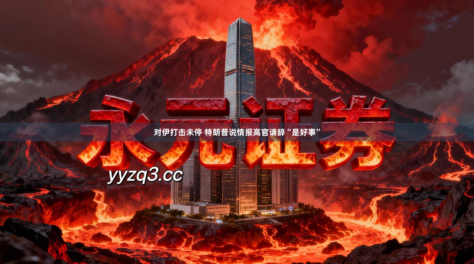 对伊打击未停 特朗普说情报高官请辞“是好事”