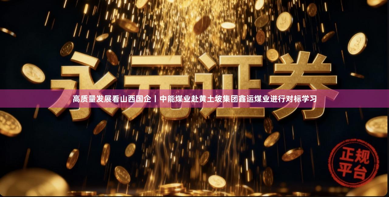 高质量发展看山西国企丨中能煤业赴黄土坡集团鑫运煤业进行对标学习