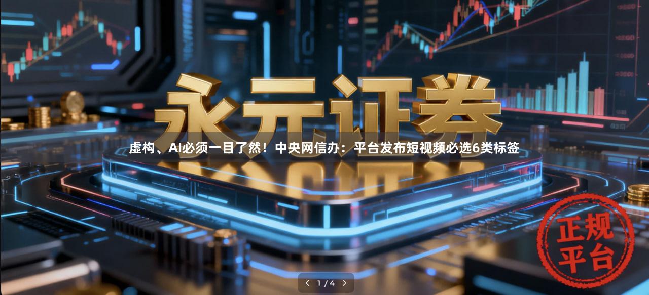 虚构、AI必须一目了然！中央网信办：平台发布短视频必选6类标签