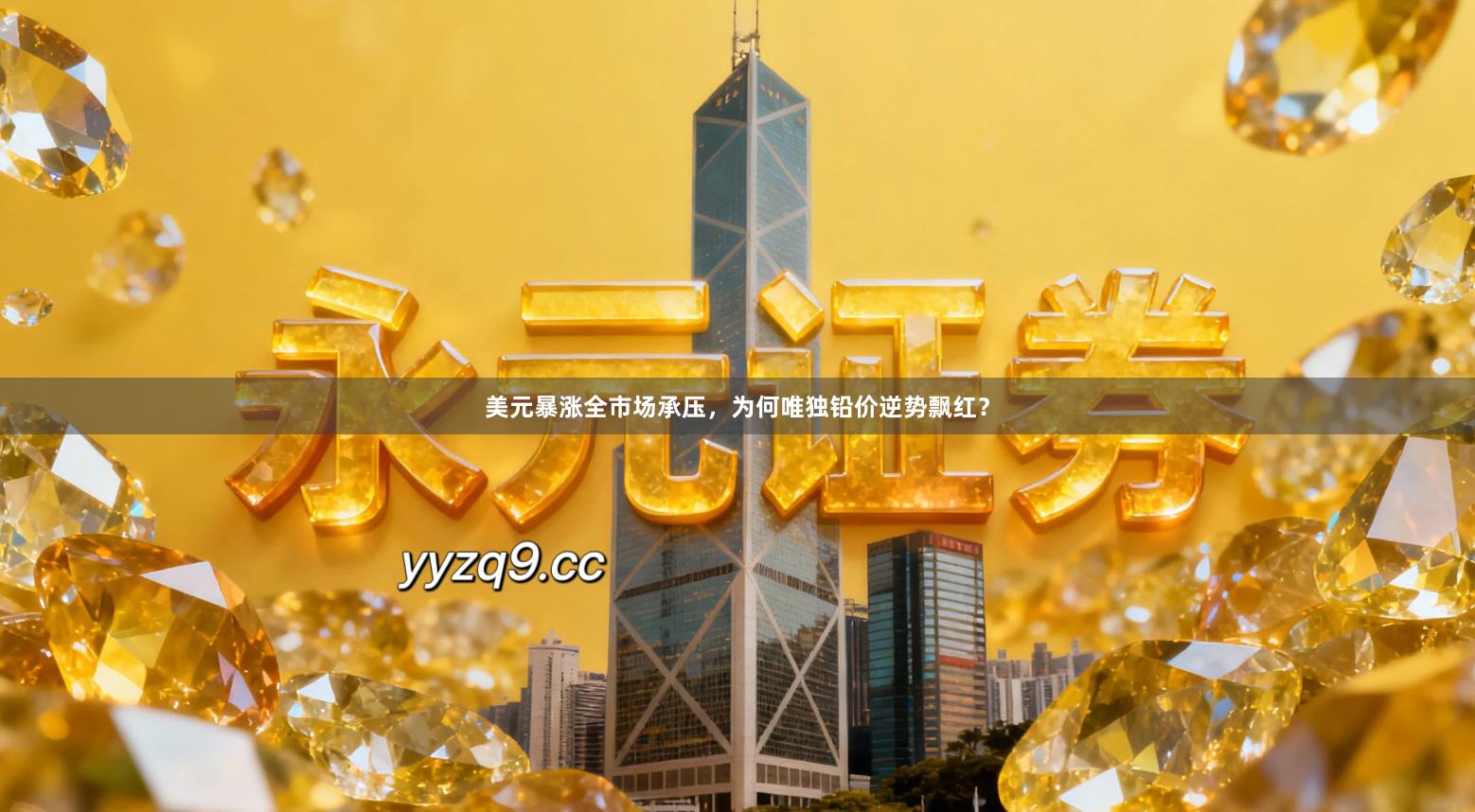 美元暴涨全市场承压，为何唯独铅价逆势飘红？
